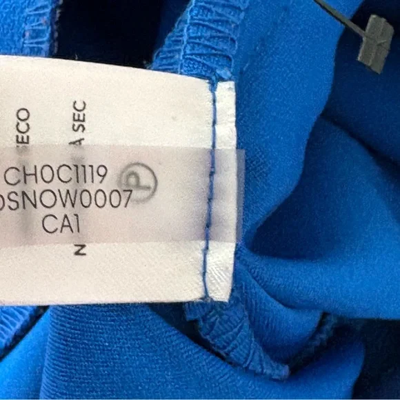 Chaps Royal Blue Sleeveless Jumpsuit - Picture 8 of 8